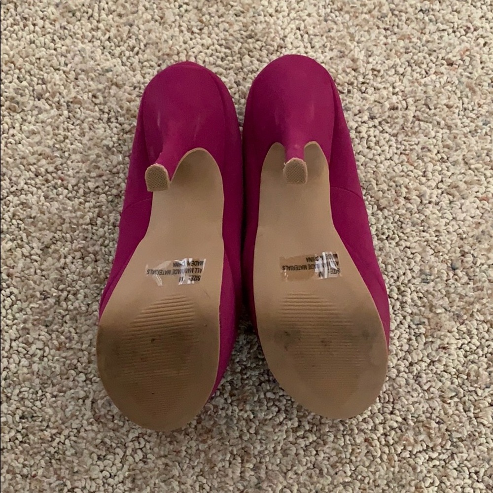 Pink Platform Heels - Picture 4 of 4